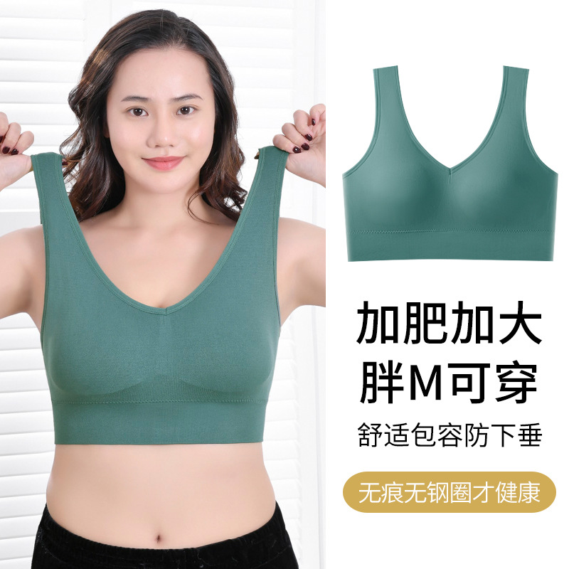 Malla de encaje espalda ropa interior deportiva Sujetador push up pecho más tamaño base tubo superior envuelto chaleco para las mujeres