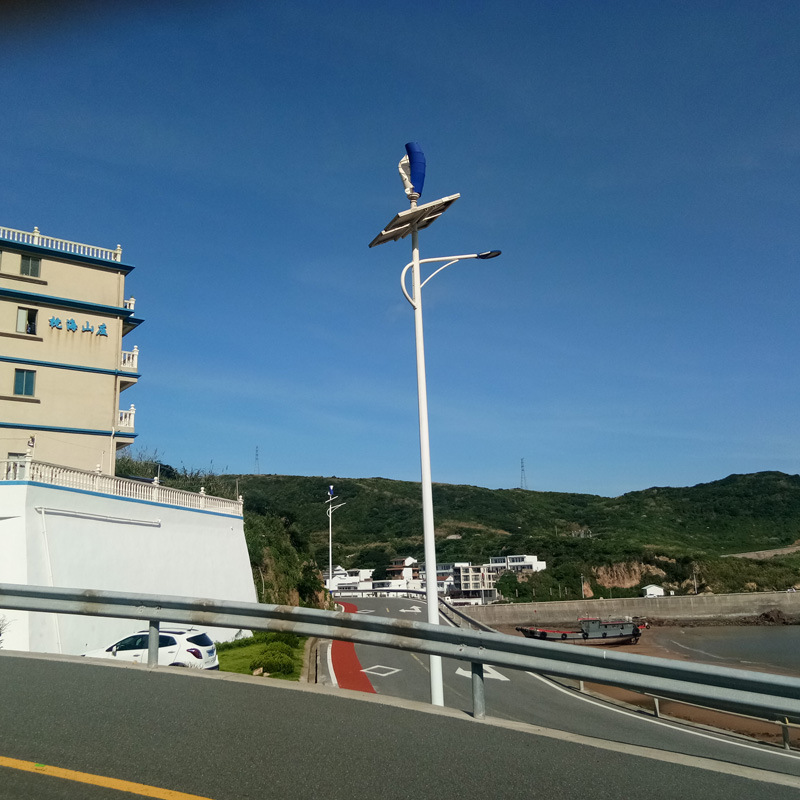 V型风力发电机垂直型螺旋型风光互补系统景观路灯监控发电机供电|undefined