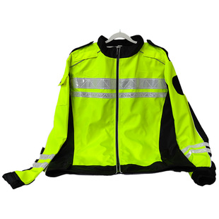 Spring and Autumn Reflective Duty Clothing Road Rescue High Speed Work Clothes Fluorescent Yellow Reflective Cycling Suit Security Protective Clothing