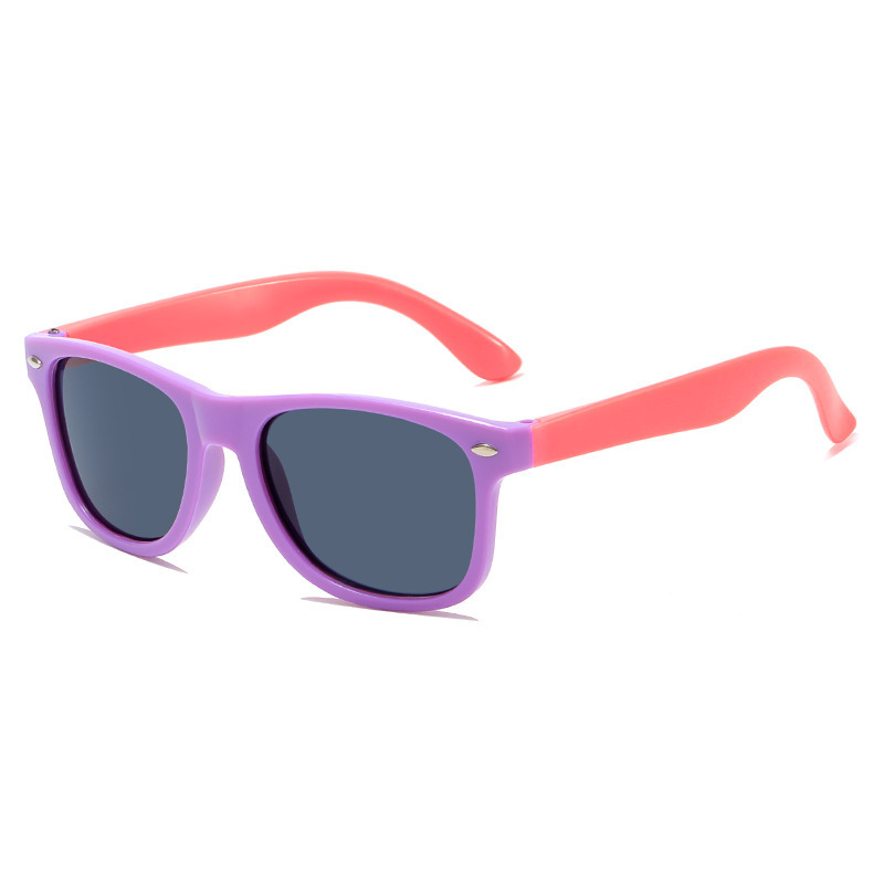 Nuevos niños arroz clavos gafas de sol gafas de sol para hombres y mujeres gafas de sol anti-UV coreanas gafas de verano para bebés