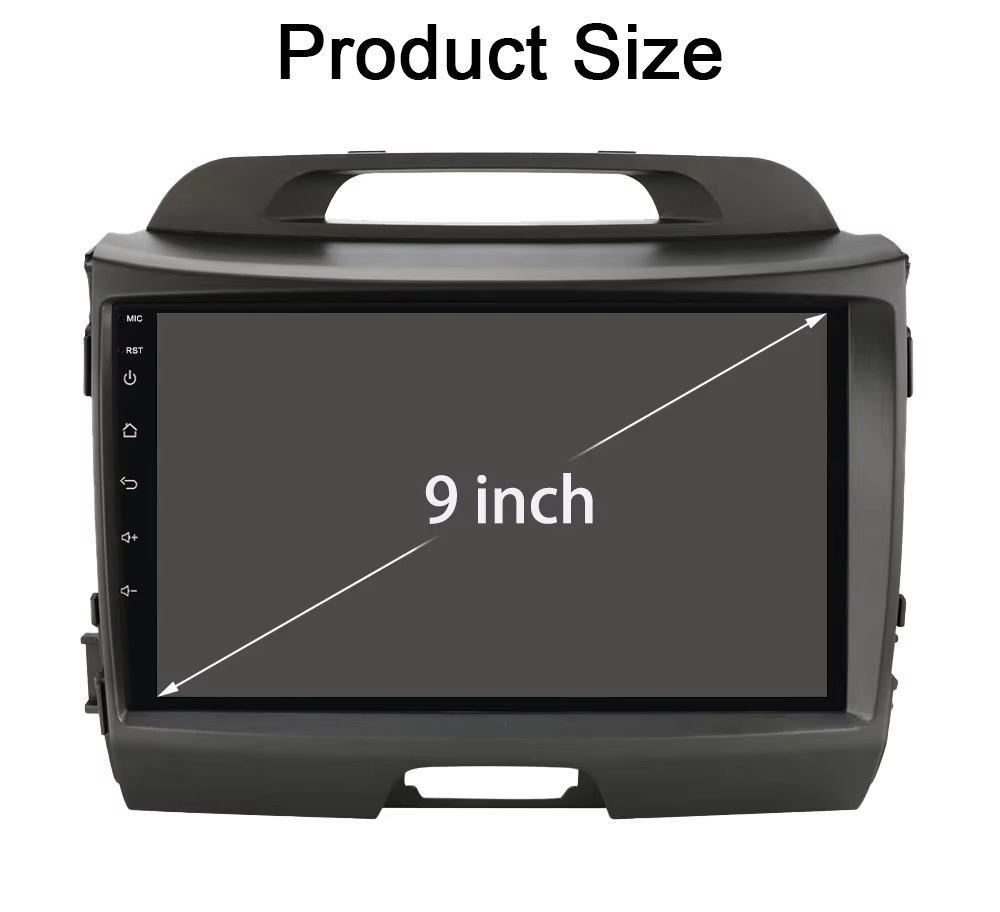 Cross-border is suitable for 11-16 Kia Smart Running Sportage Android Large Screen Reversing Image Car GPS Navigation