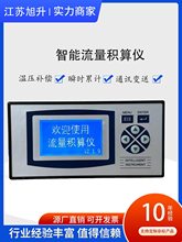 液晶流量积算仪温压补偿流量表显示仪定量控制仪485输入