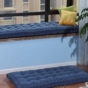 Factory wholesale corn velvet tatami mat solid color bay window cushion sofa cushion multi-color cushion set