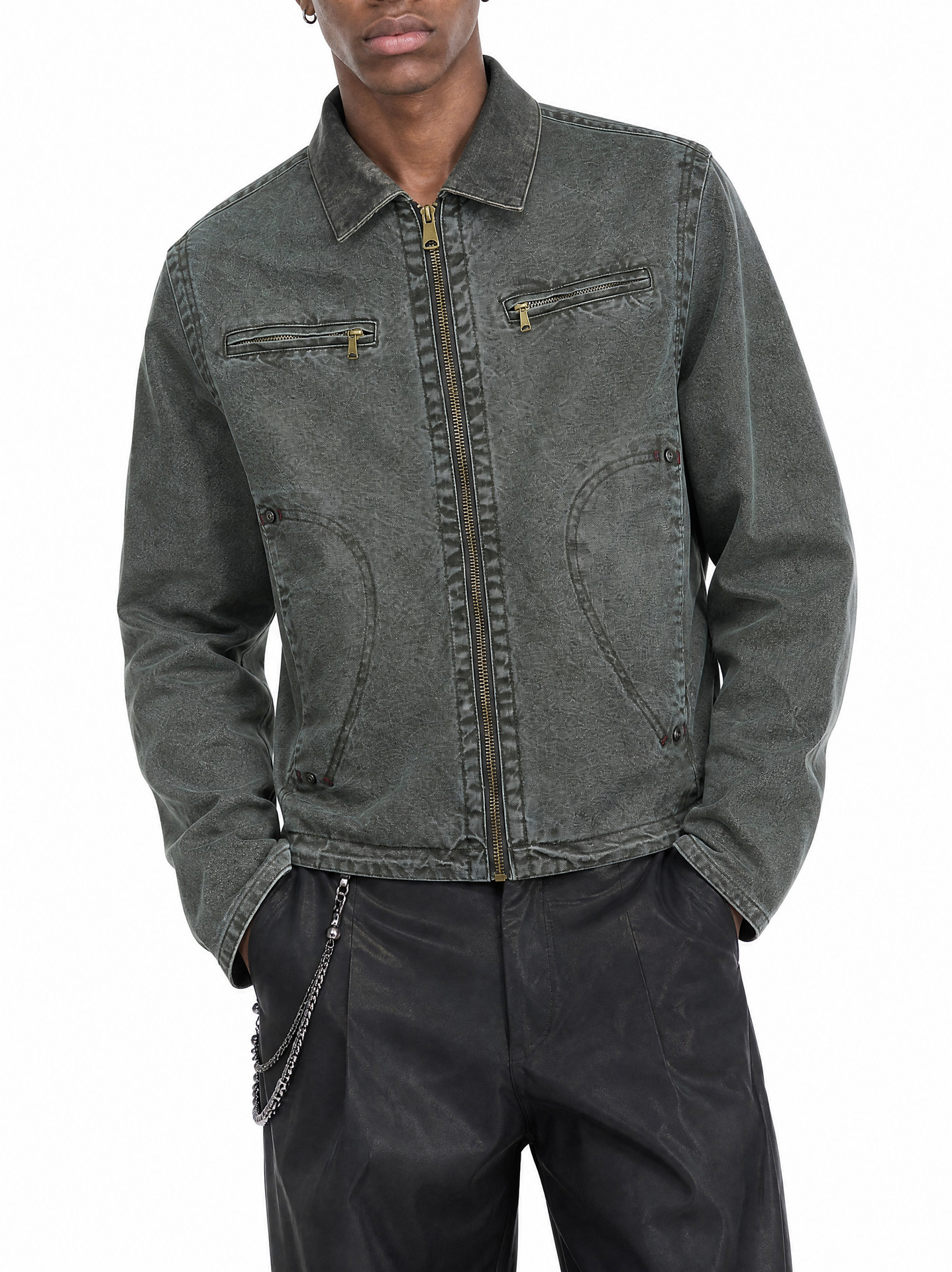 MADEEXTREME Detroit Washed Canvas Jacket