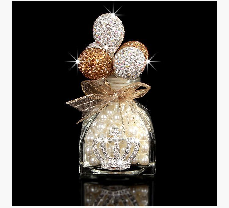 Confession balloon personality creative car ornaments diamond perfume bottle ornaments cushion car multiple styles car interior ornaments
