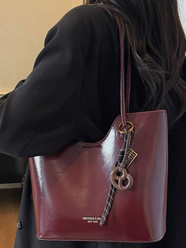 简约高颜值感大容量托特包女2025新款通勤休闲洋气手提单肩腋下包|undefined