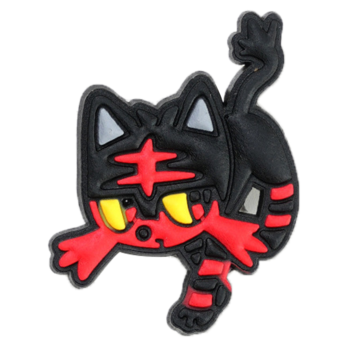 メーカー卸売ポケモン下駄アクセサリー靴バックル軟質ゴム素材厚く耐摩耗性靴の花は自由に装飾できます