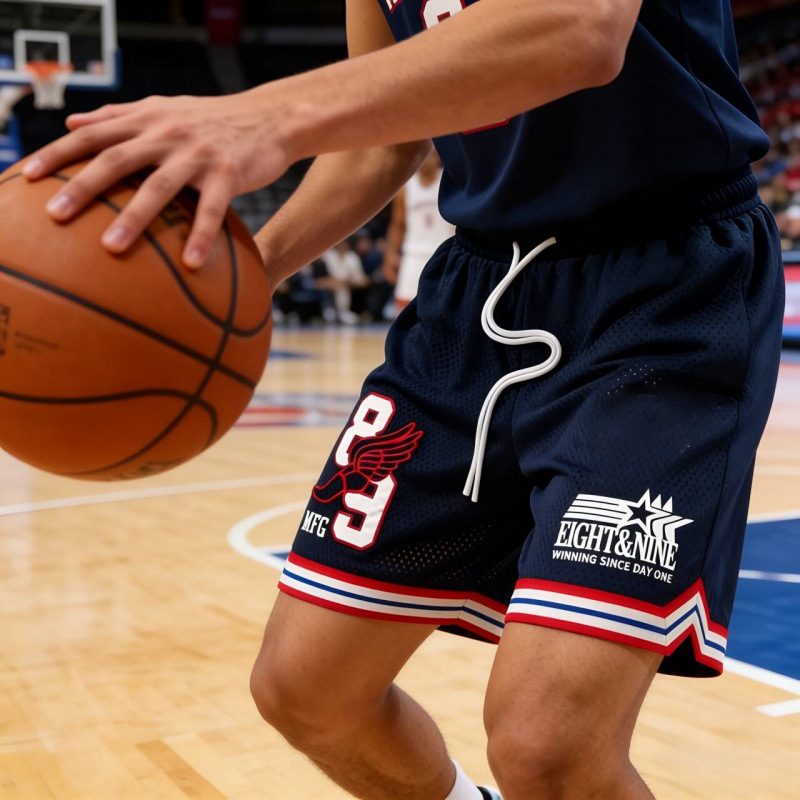 Training Basketball Shorts Quick-Dry Mesh Breathable Shorts Running Fitness Sports Shorts with Lining College Student Competition Training Basketball Shorts Quick-Dry Mesh Breathable Shorts Running Fitness Sports Shorts with Lining College Student Competition