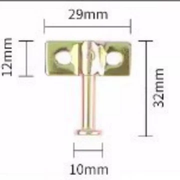 by Box Lock Cylinder, Avtomobil qapı kilidi silindrləri - pressure-plate-1-pack