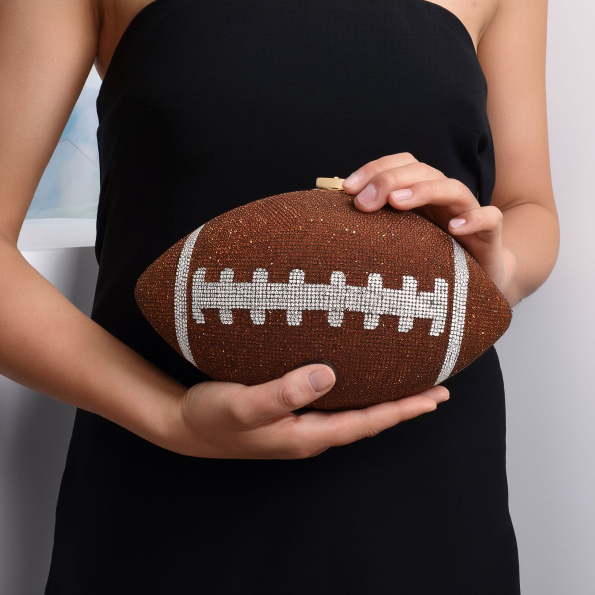 Bolsas de cena europeas y estadounidenses transfronterizas Rugby Premium Diamond Lady Handbags Fashion Party Wedding Bag