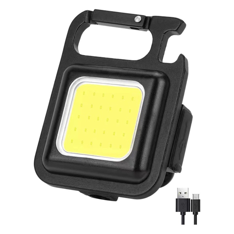 Llavero Linterna LED Mini Multifuncional, Portátil, Luz de Trabajo Magnética Fuerte para Exteriores, Luz para Llaves, de Gran Venta