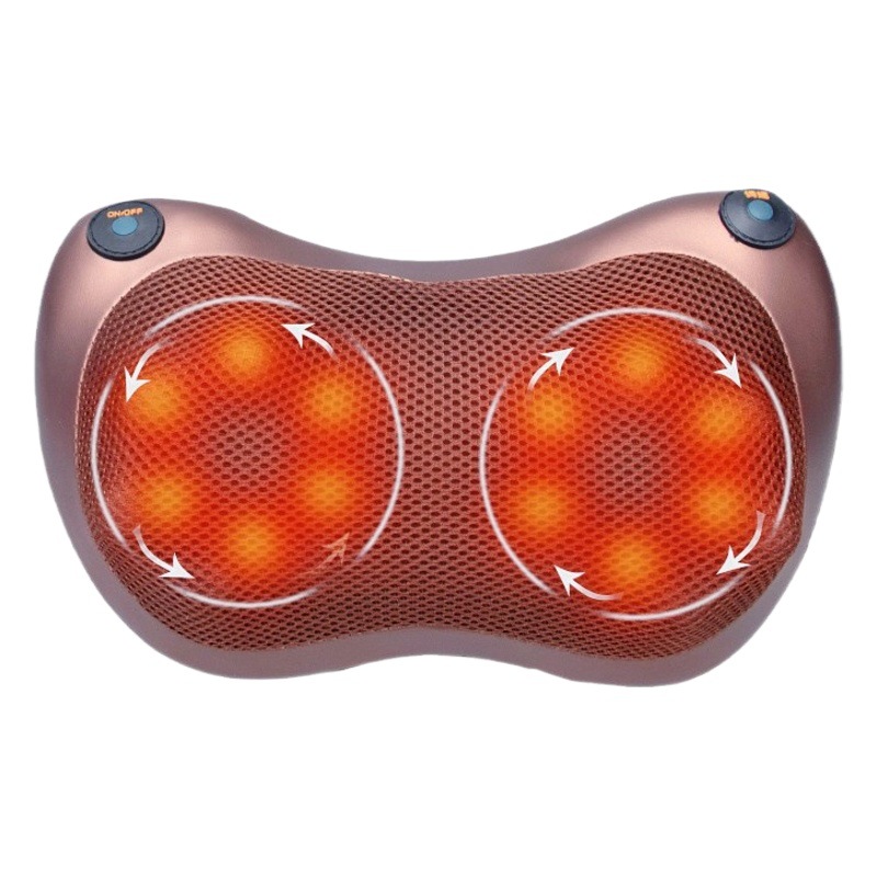 Cintura cervical masajeador cuello amasado almohada cuello hombro masajeador multifuncional todo el cuerpo cuello masaje almohada Coche