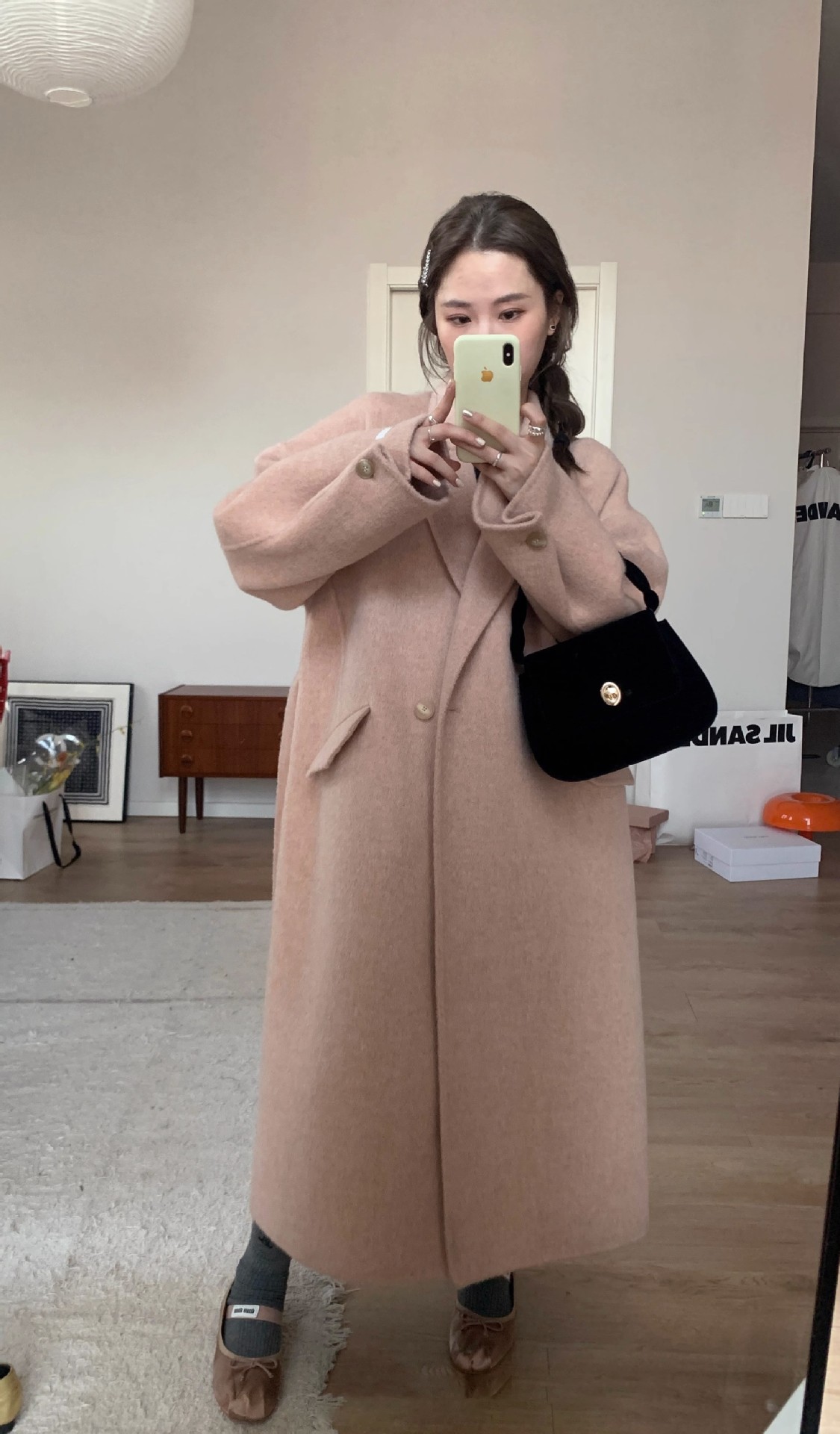 Lapel Pure Desire Commuter Trench Coat Image 3