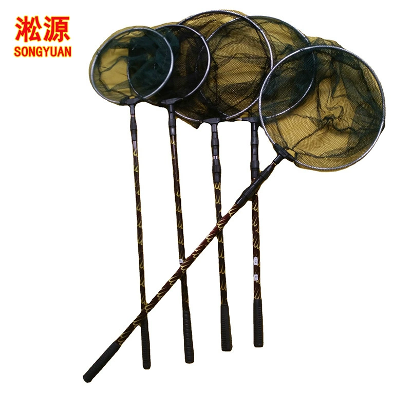 Складная алюминиевая сплав Flower Net Складная сеть телескопическая Спортивная рыболовная сеть глаз рыболовная сеть оптом