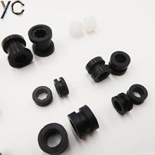 广州硅胶制品厂家现货 防滑硅胶圈 减震O型硅胶防震圈 防水护线套