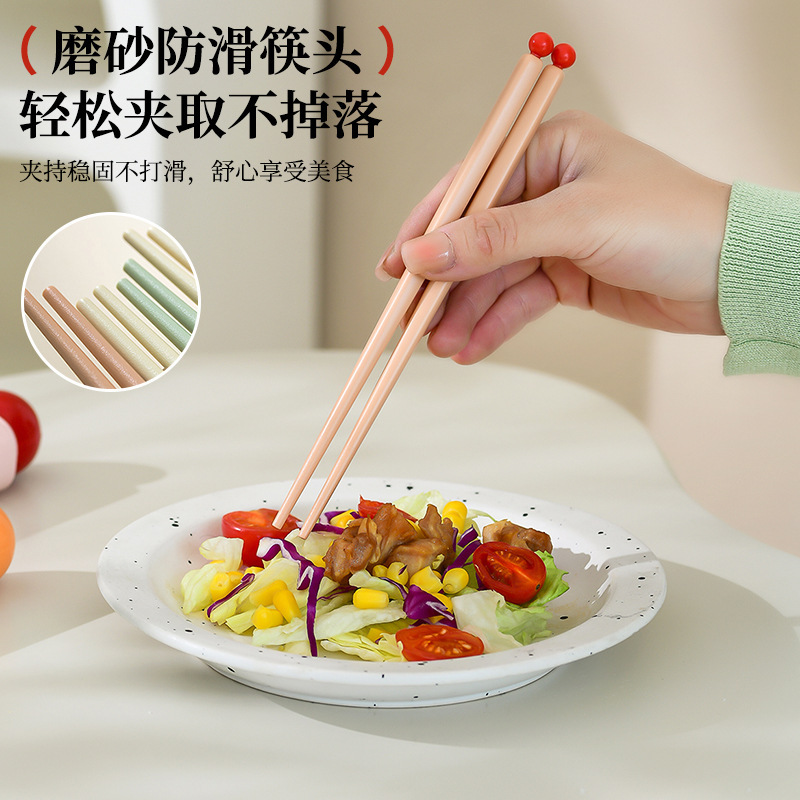 多巴胺筷子勺子套装便携式一人食儿童学生上班族不锈钢餐具收纳盒|undefined
