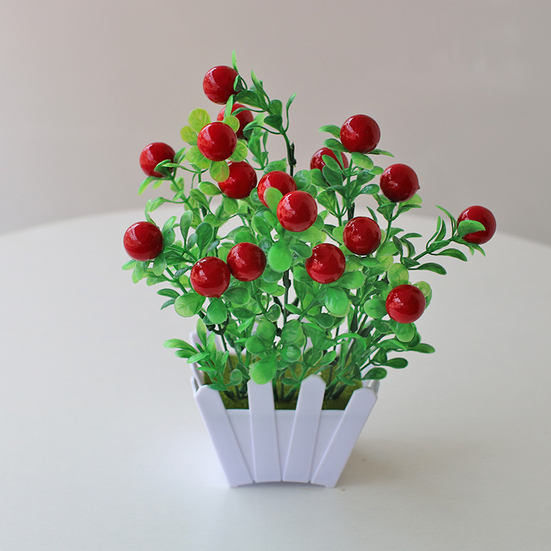 Planta artificial bonsai eucalipto Lysiana flor artificial planta verde Planta artificial decoración del hogar Fuente de la fábrica