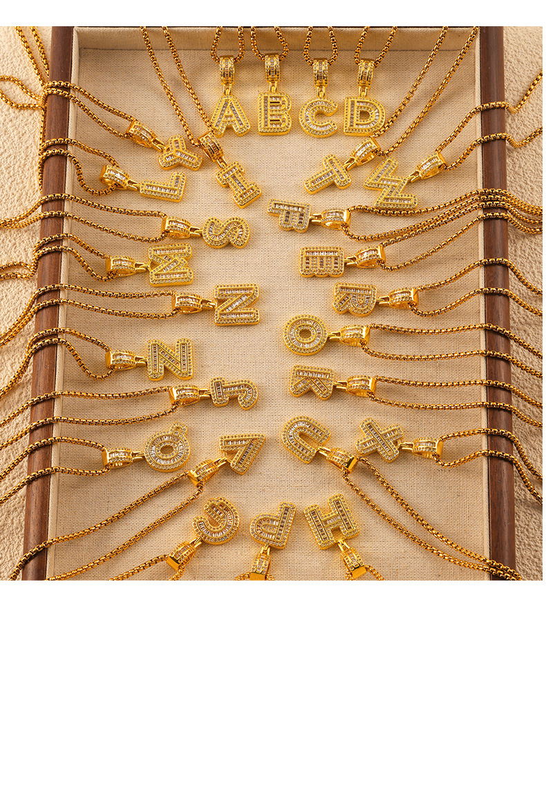 Simple Style, Classic Style Style PVD Coated Real Gold Plated 18K Gold Geometric Titanium Steel Simple Style Classic Style Waterproof Non Tarnish Titanium Steel Pendant Necklace