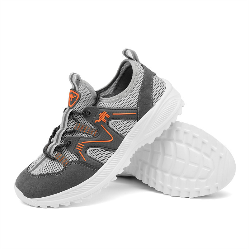 2024 verano nuevos zapatos de hombre casuales de moda al aire libre zapatos de suela suave zapatos transpirables de malla para hombre
