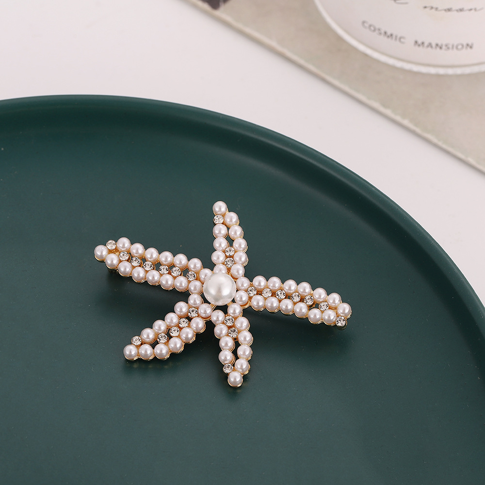 Accesorios DE BODA traje broche de metal japonés y coreano elegante todo partido exquisita perla flor joyería europea y americana bola broche