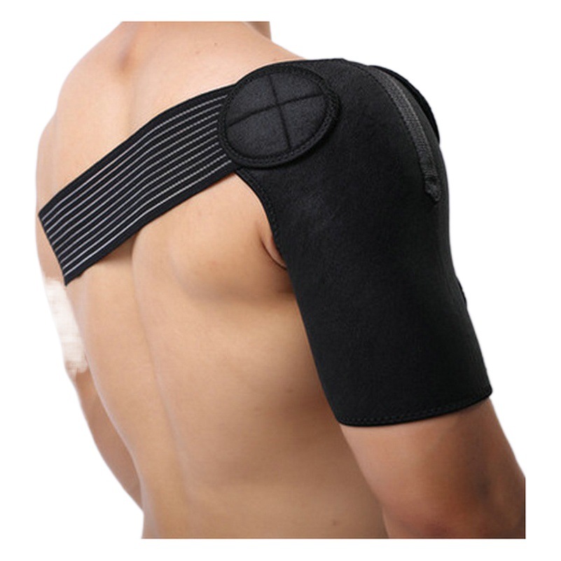 Sports Shoulder Brace, Protective Type, for Shoulder Injury, Adjustable Elastic Shoulder Strap