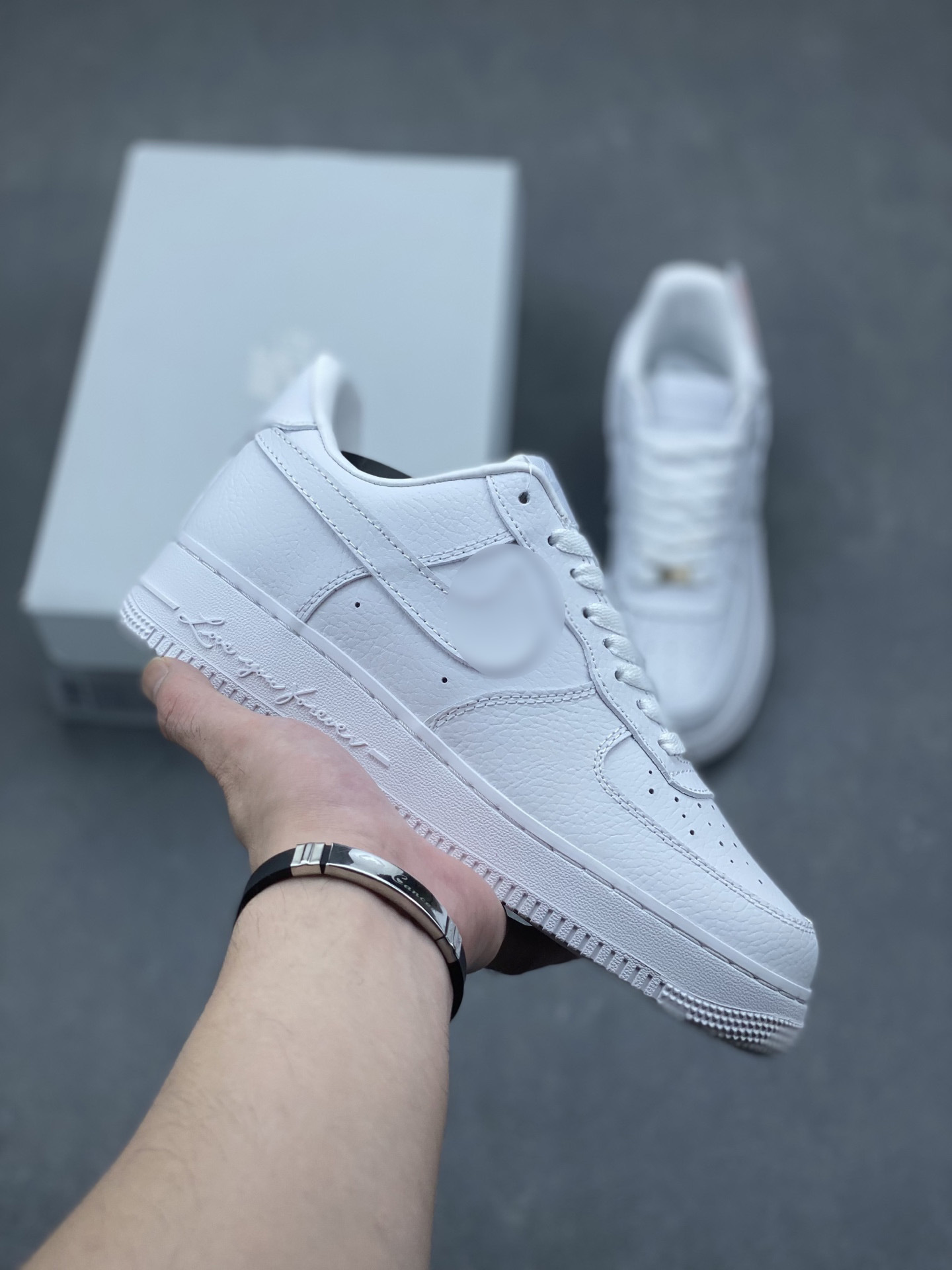 Alta versión Putian aj Fuerza Aérea 1 blanco puro af1 color de trigo puro versión original de zapatos de hombre samurai negro skate negro