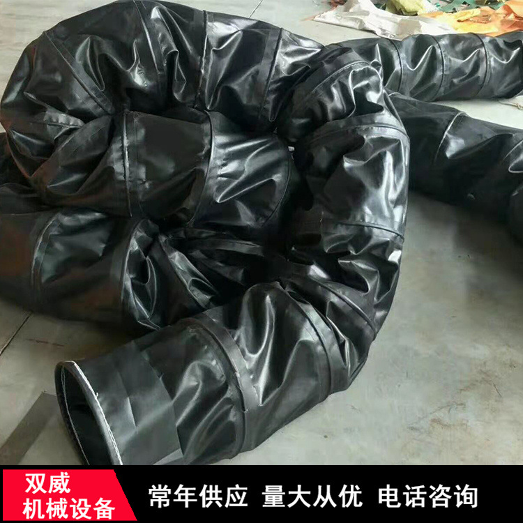 厂家供应矿用阻燃风筒布 隧道用风筒布 400 1000mm阻燃风筒布