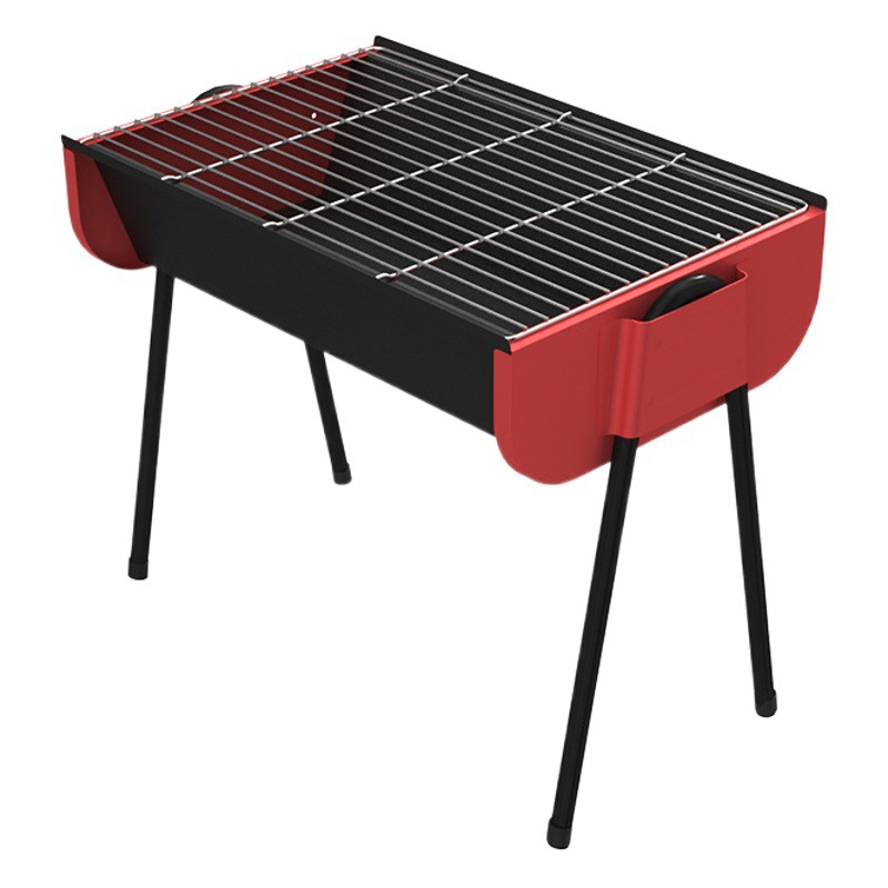 Pequeño hogar portátil barbacoa parrilla al aire libre PARRILLA camping plegable carbón barbacoa parrilla barbacoa pinchos parrilla