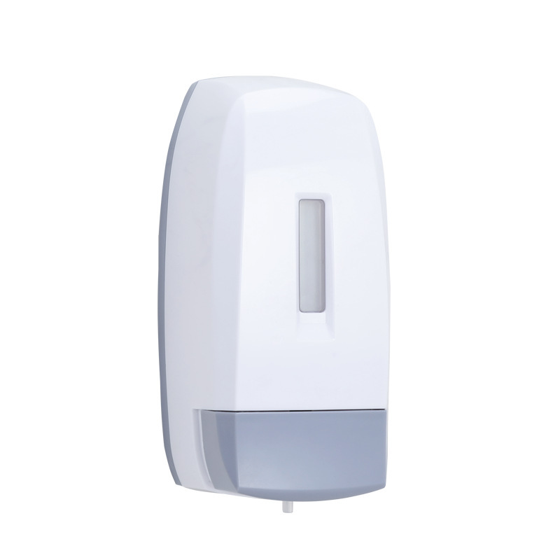 メーカー供給ホテルシャンプーとシャワーハンドソープボックス 500 ミリリットル手動プレス壁掛けプラスチックソープディスペンサー|undefined