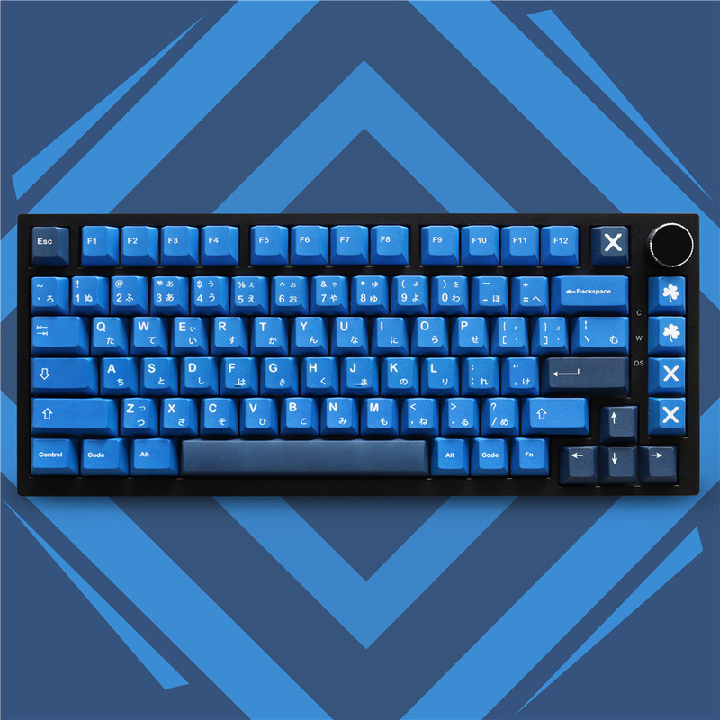 GMK Striker R1 Forward Keycap Blue PBT Sublimation Small Full Set Original Highly Adaptable Mechanical Keyboard GMK Striker R1 Forward Keycap Blue PBT Sublimation Small Full Set Original Highly Adaptable Mechanical Keyboard