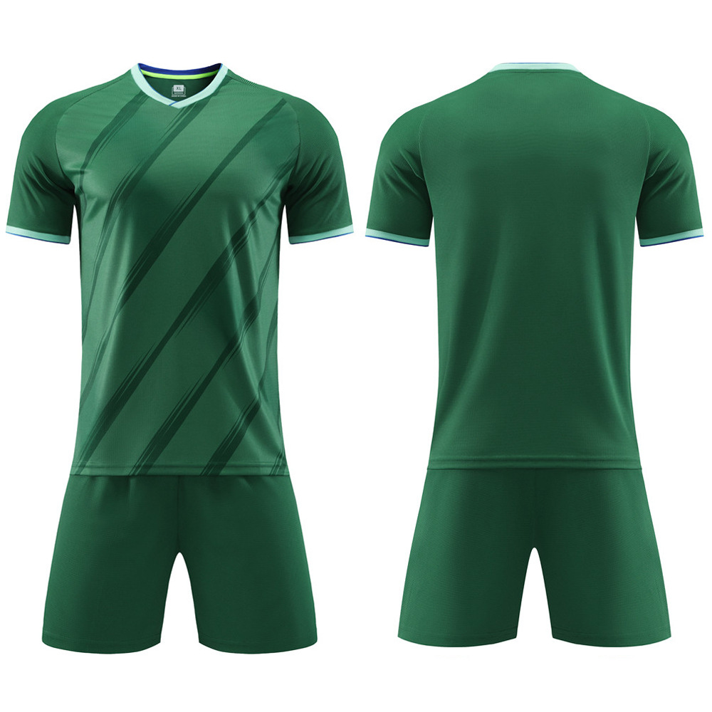 Children's football suit, primary school football training team uniform, boys and girls' game printed jersey_voghion.com