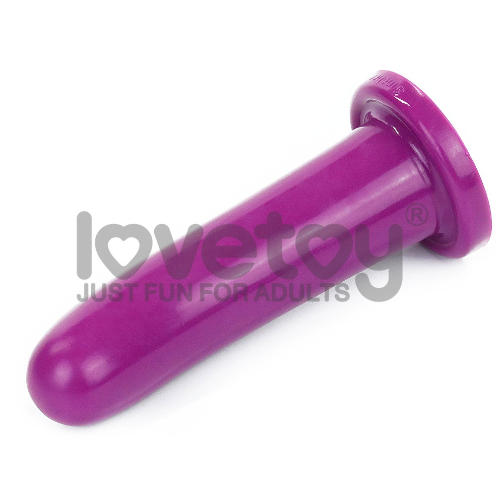 Lovetoy подлинная фиолетовая имитированная пенис-мануальная большая женская мастурбационная насадка LV1613
