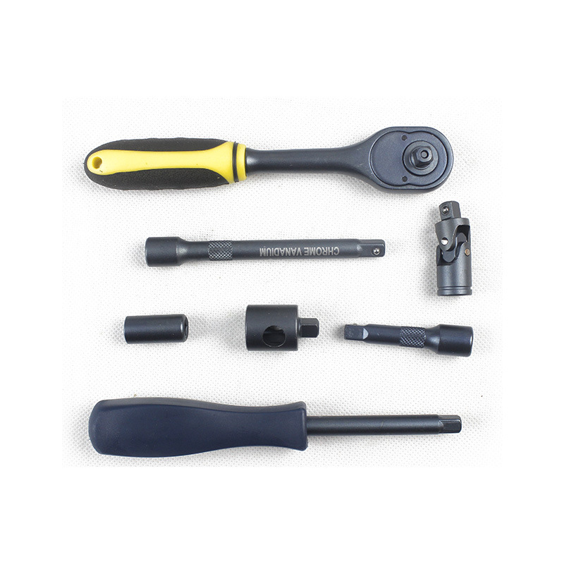Automotive tool hardware 10-piece 32-piece set S2 alloy steel sleeve tool set auto repair set auto repair wrench 5