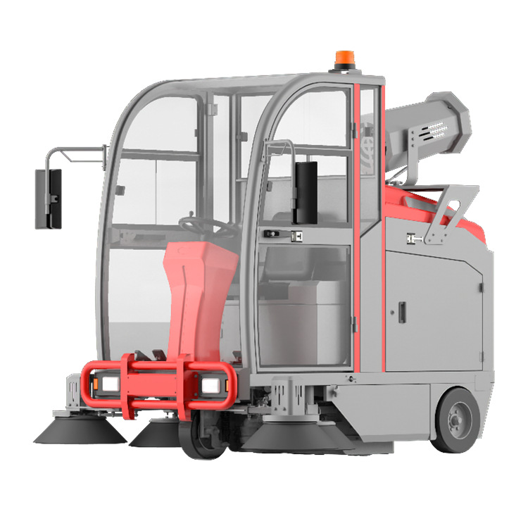 市政道路用电动驾驶式扫地机KS9克莱森清扫吸尘喷洒环保设备