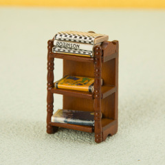 1:12dollhouse小型ミニチュア創意家具置物ベッド棚シンプル多機能収納棚
