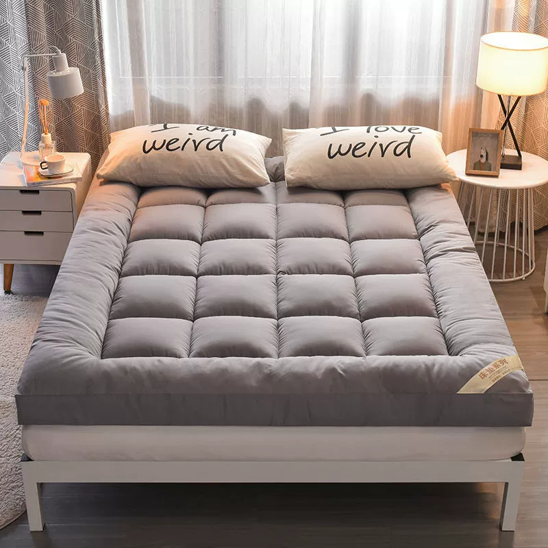 Foldable mattress with down, increased thickness, 8-10cm