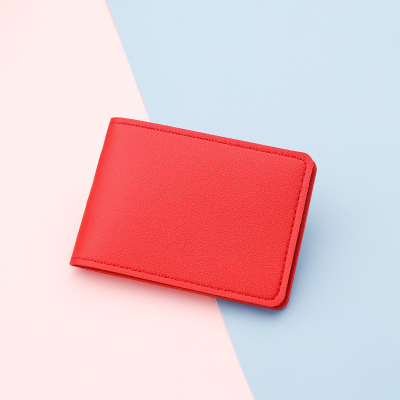 Mini titular de la tarjeta de regalo de comercio electrónico transfronterizo 2 titular de la tarjeta ultrafino color motor vehículo licencia de conducir sin logotipo