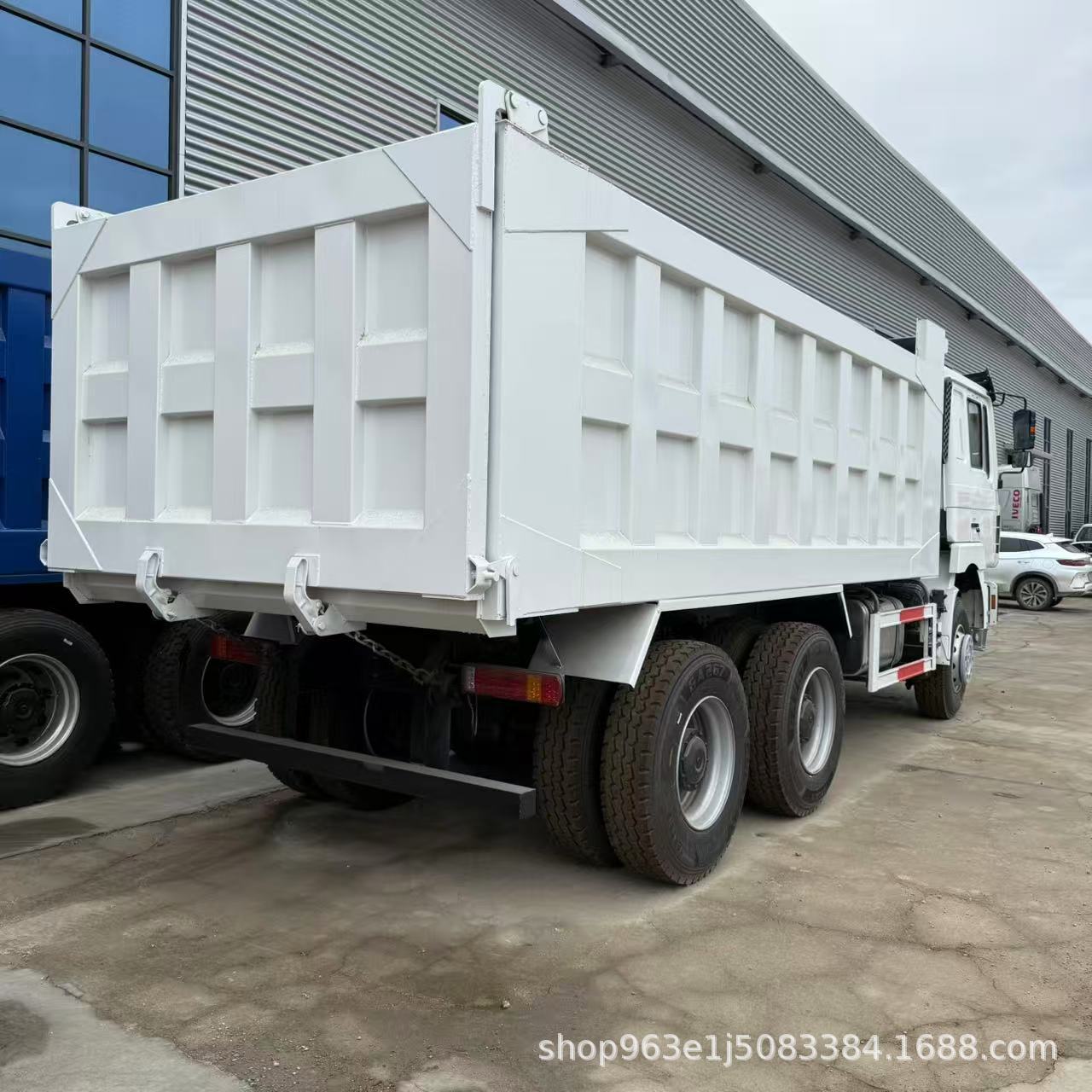 二手车陕汽F3000精翻后八渣土运输车精品 出口后翻自卸车 平板车