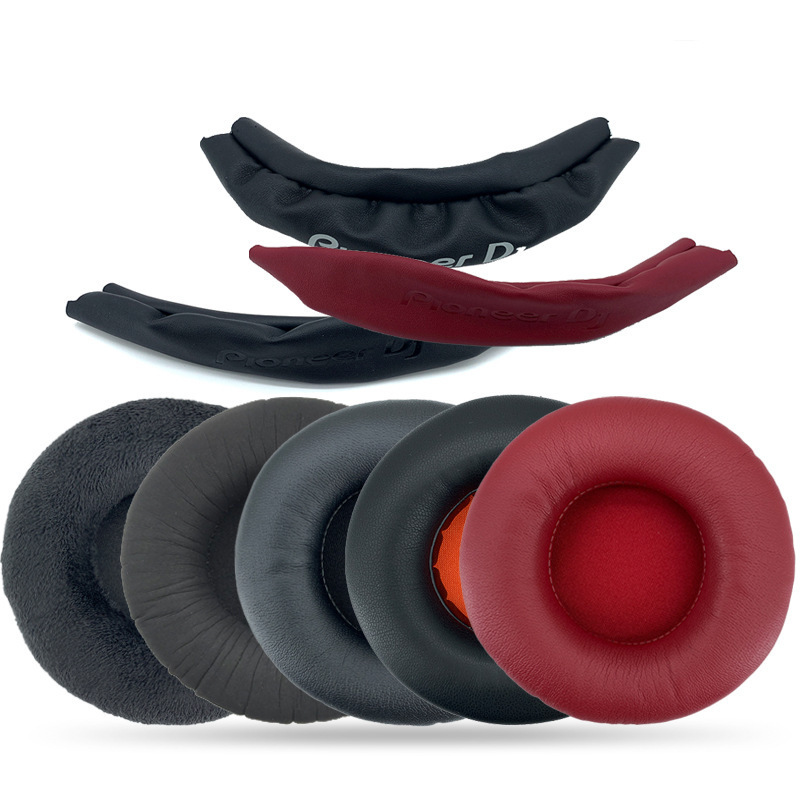 Suitable for Pioneer Hdj-X10 Hdj-X7 Hdj-X5Bt Headphone Covers, Ear Pads, Ear Muffs, Headband Leather Suitable for Pioneer Hdj-X10 Hdj-X7 Hdj-X5Bt Headphone Covers, Ear Pads, Ear Muffs, Headband Leather