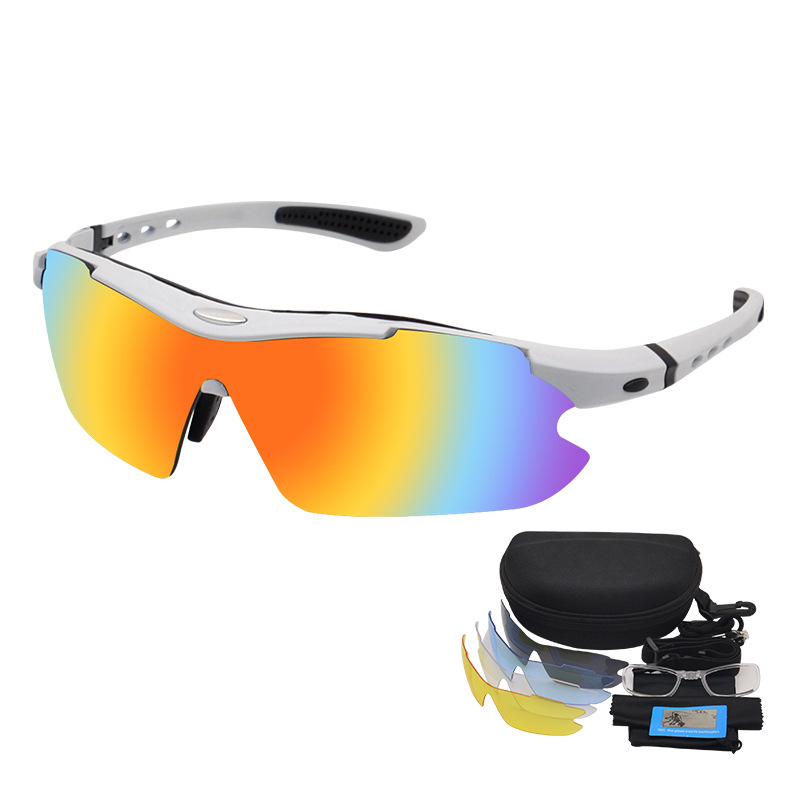 Windproof polarising mountain bike for cycling, protecting glasses, sunglasses, lens 5