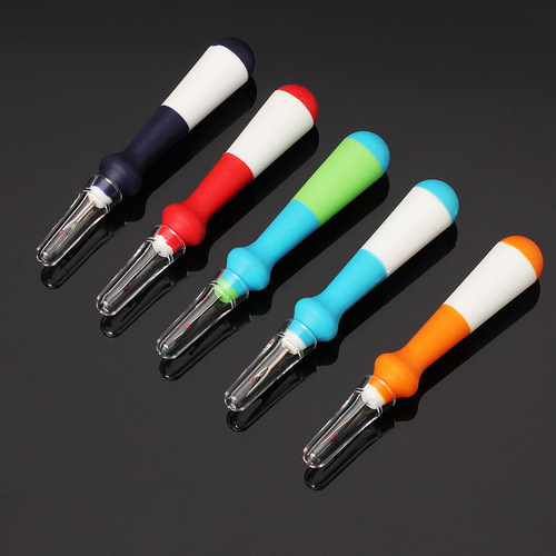 New seam ripper, labor-saving seam removal, sharp multi-color rubberized seam ripper, cross stitch cutting knife, sewing accessories