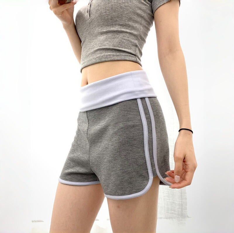 Threaded Stitching Casual Sports Ultra-Short Pants for Women 2026 New Summer Design Sexy Slim Fit Hip-Hugging Hot Pants