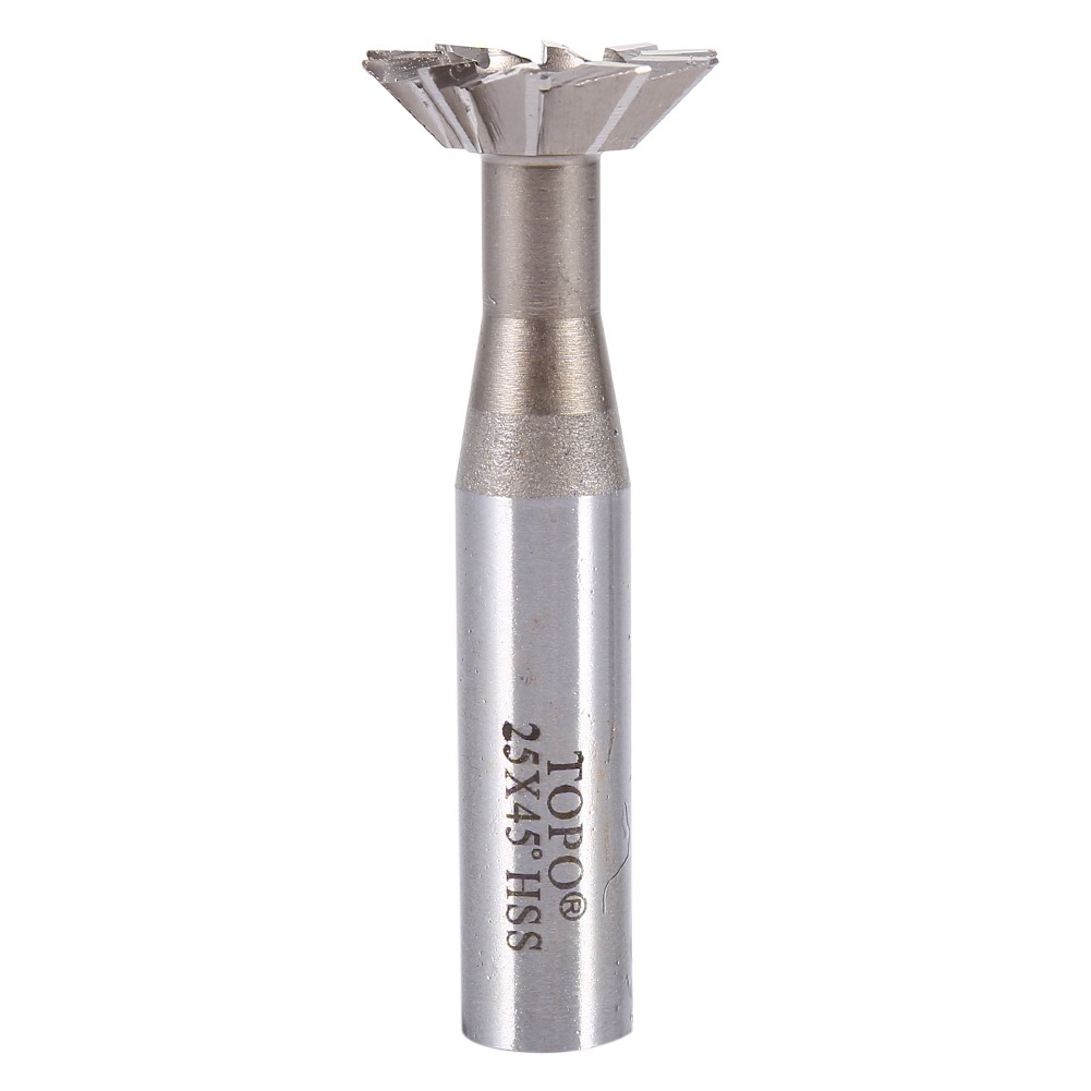 铣刀 燕尾槽铣刀 直柄燕尾槽铣刀 加工燕尾槽铣刀 Φ25*45°