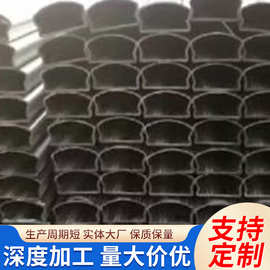 Q235镀锌椭圆管 平椭圆缩头折弯农业大棚用椭圆管热镀锌椭圆管