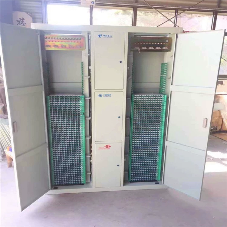 1440-ядерный распределительный шкаф для оптоволокна SC лоткового типа ODF двухрядный внутренний распределительный шкаф для оптоволоконной сети пустой ящик утолщенная версия