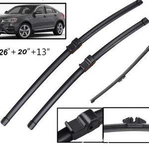 BMW X3 2010-2017 26 20 13 ön və arxa şüşə silgəcləri