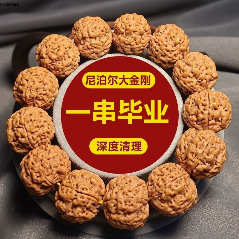 Nepalese Vajra Bodhi Beads Bracelet for Men and Women