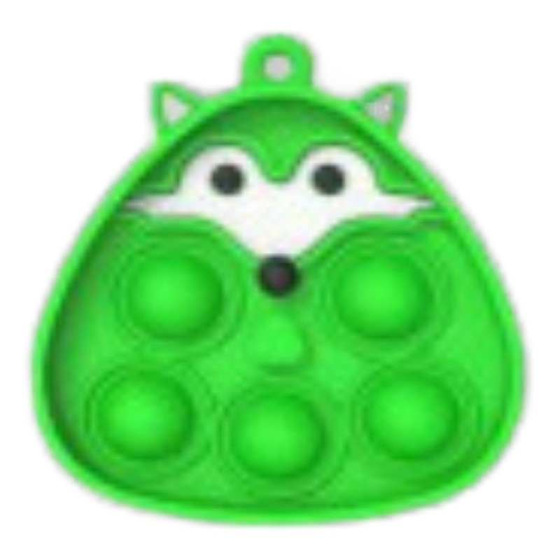 Popular nuevo mini tridimensional multi-color de silicona ratón asesino pionero 3D de dos colores descompresión llavero colgante juguete de los niños