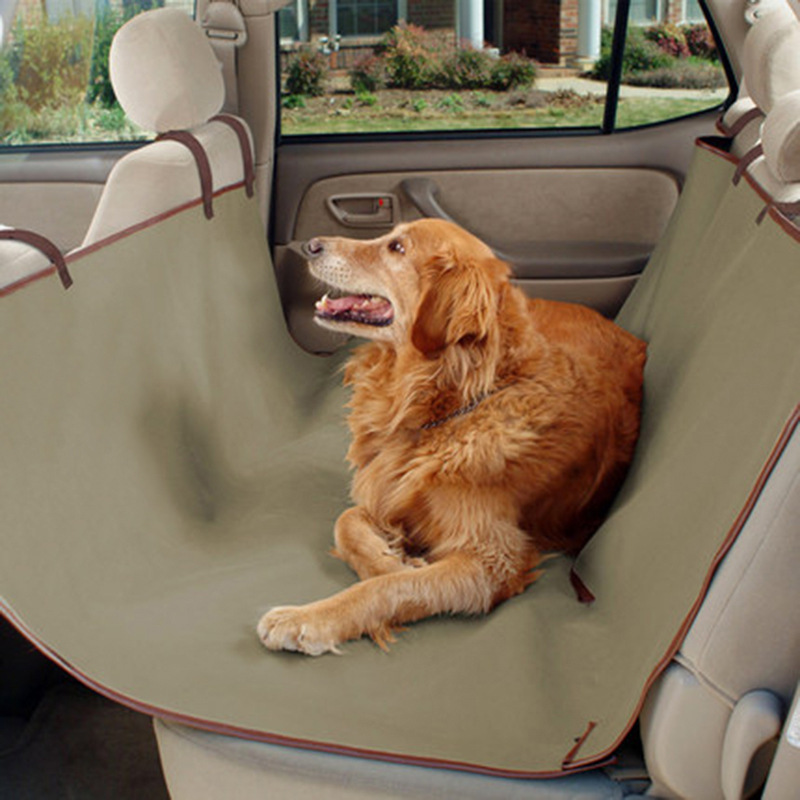Car pet seat cushion rear Oxford cloth anti-dirty mat waterproof scratch-resistant non-sticky car dog pet mat