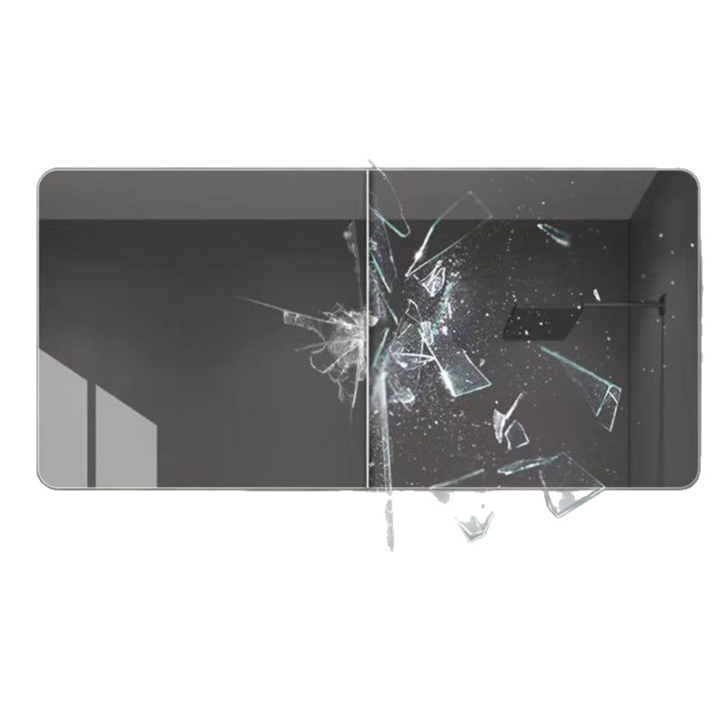 espejo de plata de alta definición espejo de baño espejo de pared espejo a prueba de explosiones espejo de lavandería doméstico stock mayorista fábrica directa image 5
